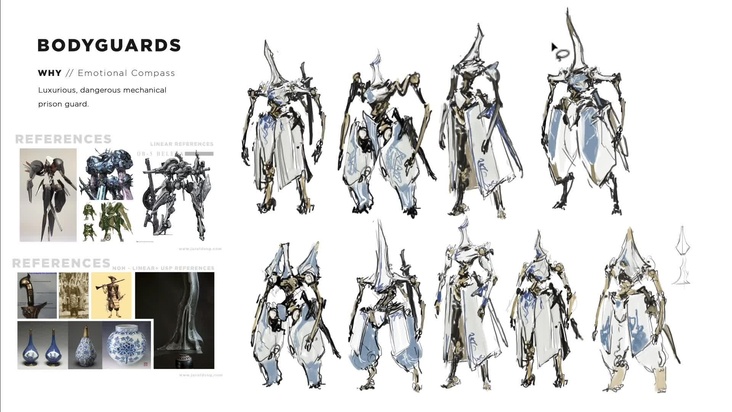 Initial Concept Phase, Character & Mechanical Design in Photoshop - Part 1