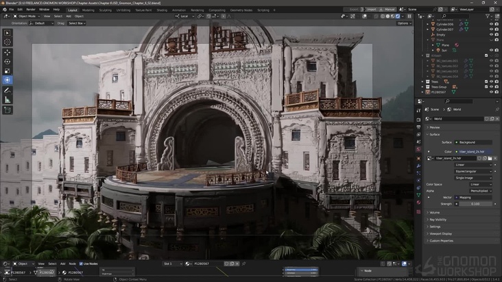 Creating a Simple Scene: Posing, Lighting & Rendering in Blender