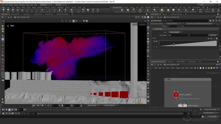 Barrel Explosion Sim: Shape Settings