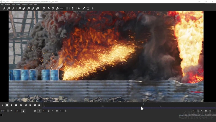 Barrel Explosion: Trail Curves