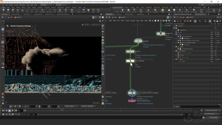 Barrel Explosion Lgt: Solaris — Part 2