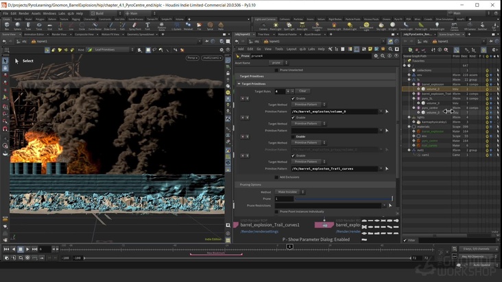 Pyro Center Lgt: Solaris