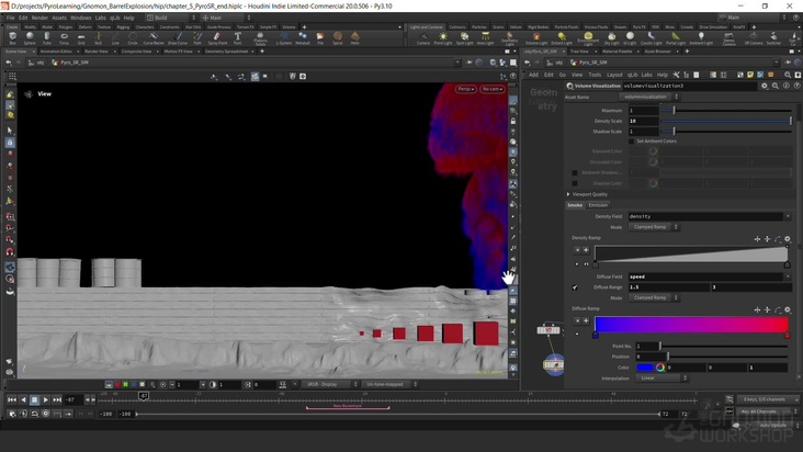 Pyro SR Sim: Shape Settings