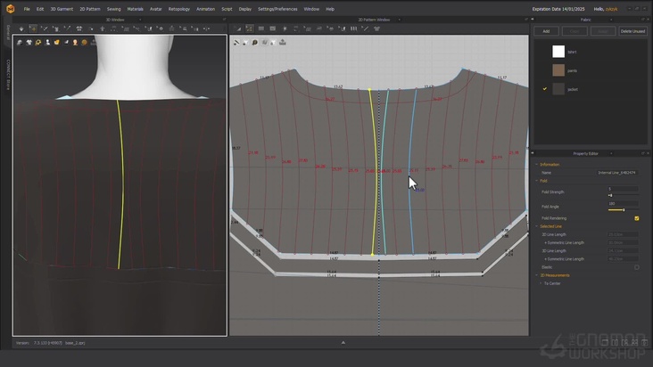 Blocking Out 3 Garments