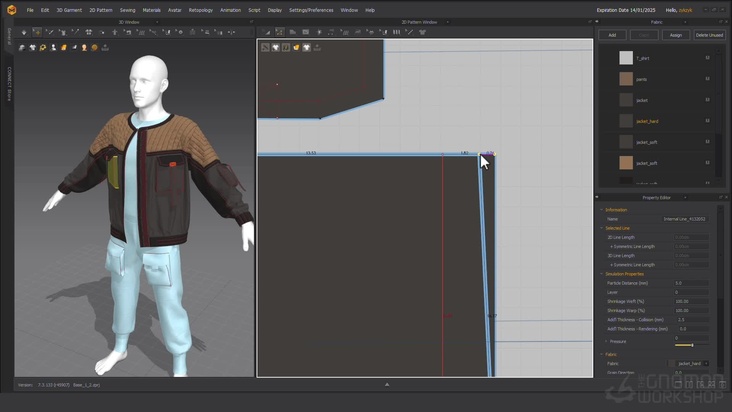 Detailing the Jacket