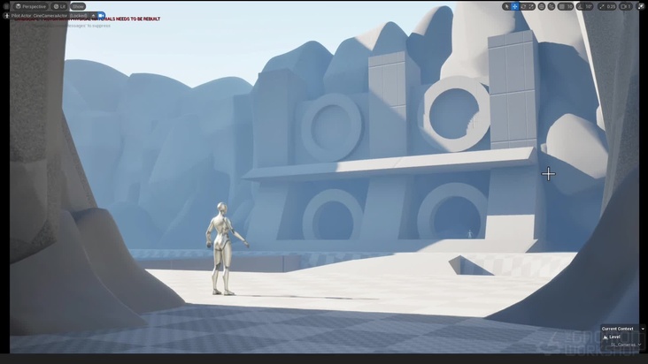 Layout Blocking in Unreal Engine