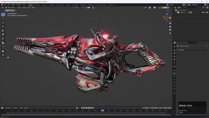 Blender Retopology Continued & Hard-Surface Shape Language