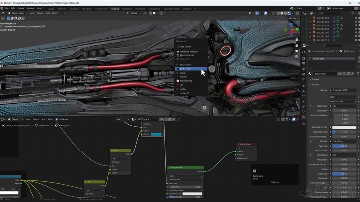 Blender Texturing with Nodes