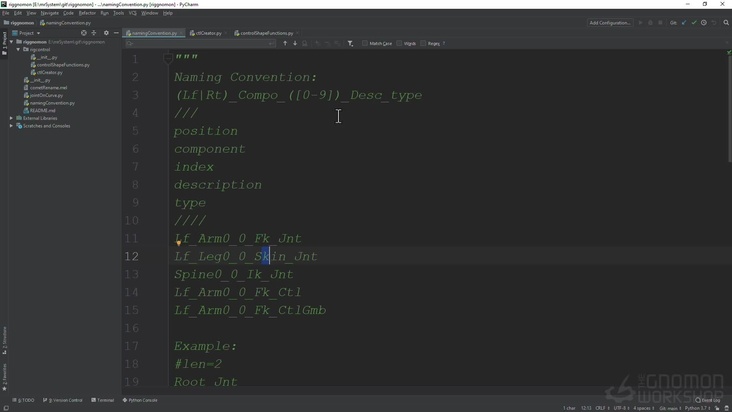 Naming Convention & Scripting-Node Naming