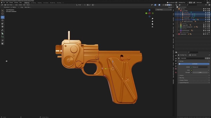 Creating the Low-Poly Game Mesh