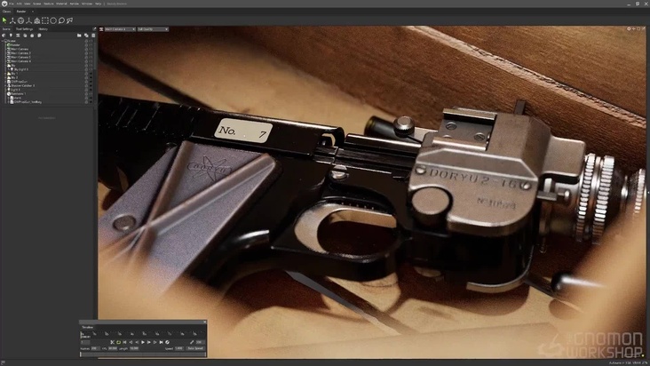 Setting up the Beauty Shots