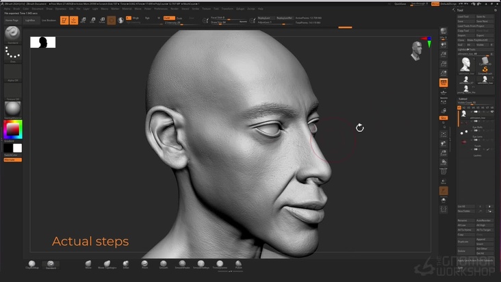 Refining the Sculpt & Likeness