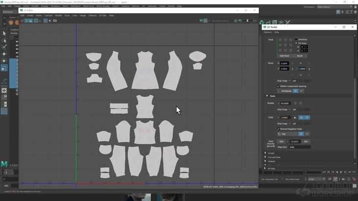 Preparing the Asset for Marvelous Designer