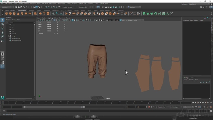 Retopologizing the Clothing: Part 1