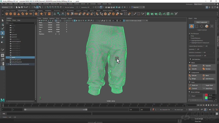 Retopologizing the Clothing: Part 2