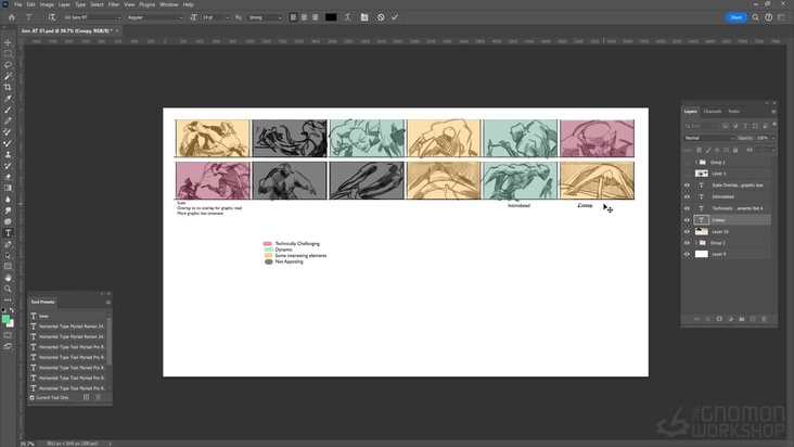 Sketching Thumbnails