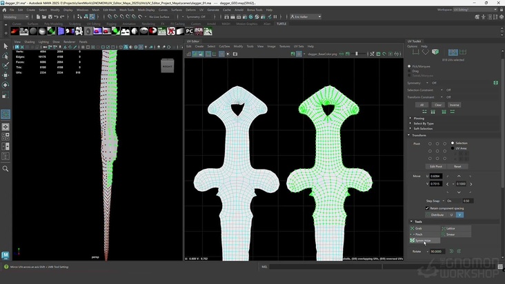 UV Transform Options