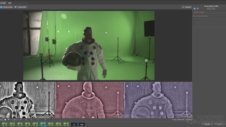 Nuke Settings, Color Space & Degraining