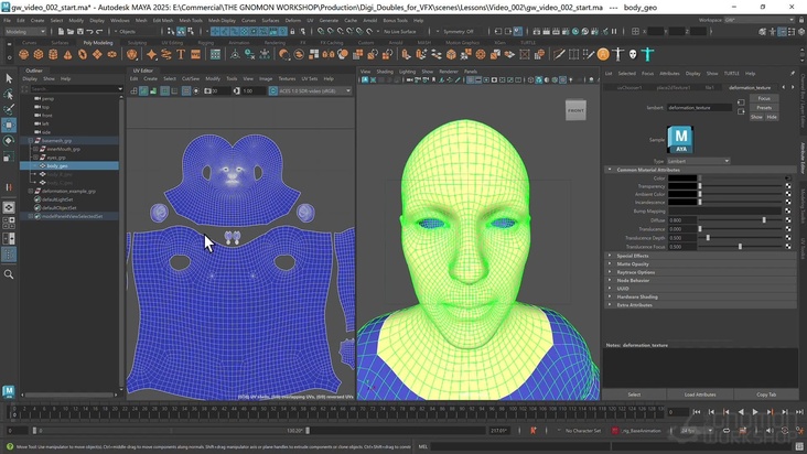 Prepping the Base Mesh