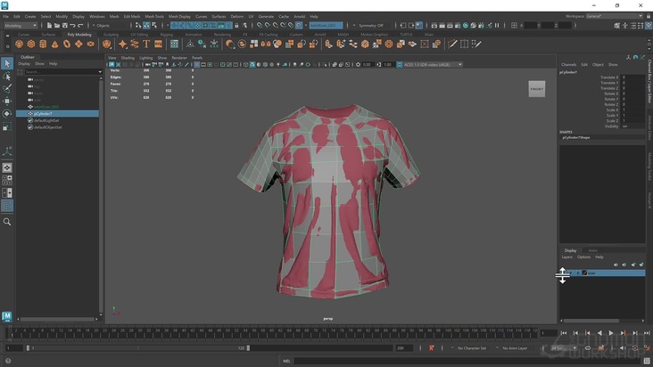 Standard Digi Double: Part 2 — Retopology