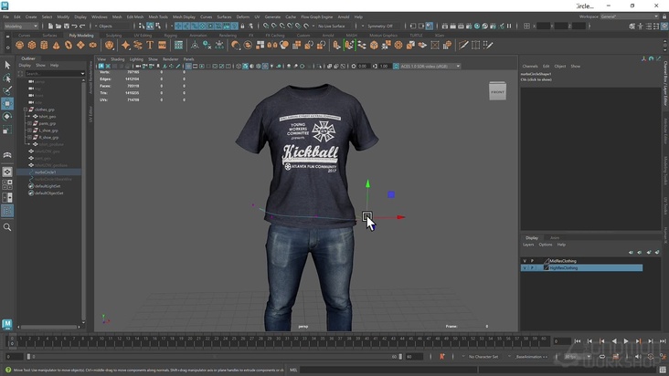 Sim Meshes for Clothing