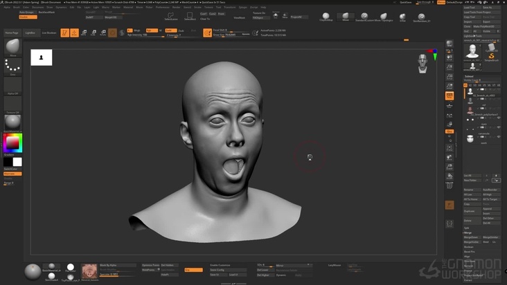 Cleanup & Reprojection in ZBrush: Part 1