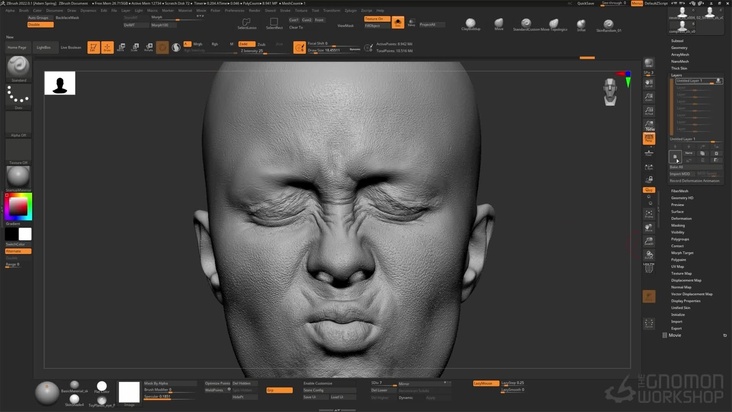 High Pass Displacement in ZBrush