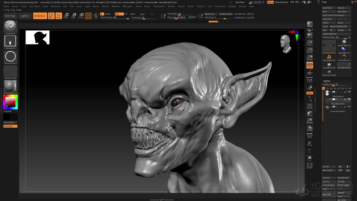 Quickstart Goblin Bust: Part 1