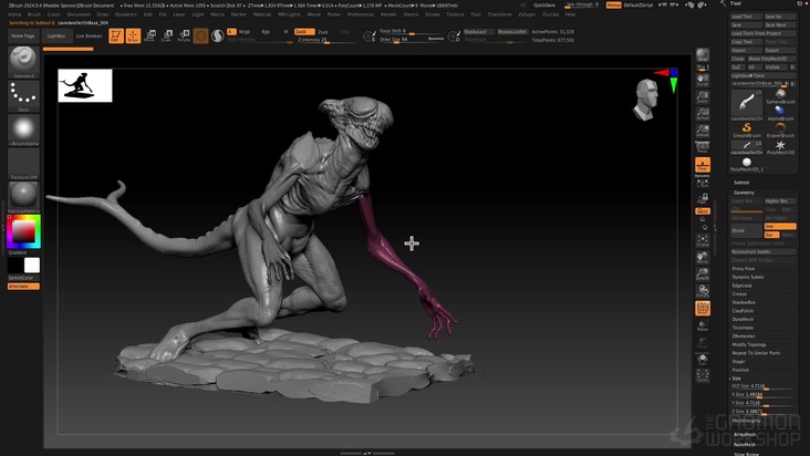 Knife Slice & Trim Brushes