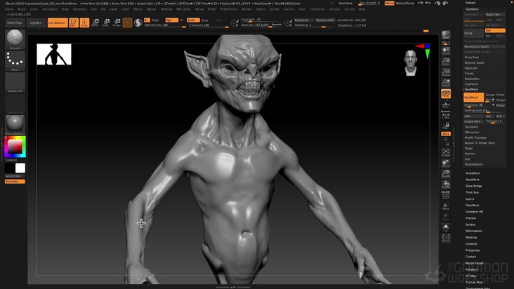 Adding a Body to the Goblin