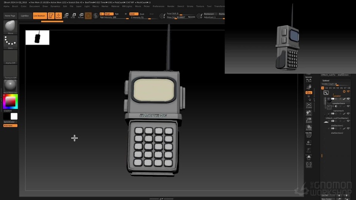 Intro to ZModeler for Hard Surface Radio