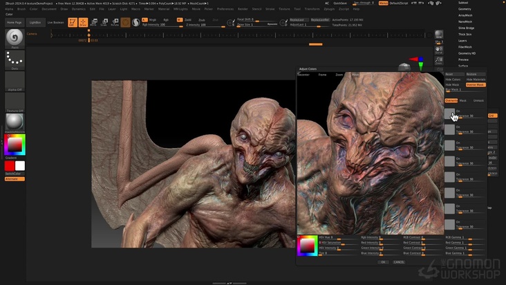 Intro to Texturing with Polypaint