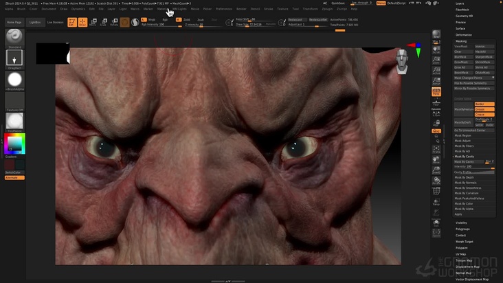 Painting a Creature with Polypaint