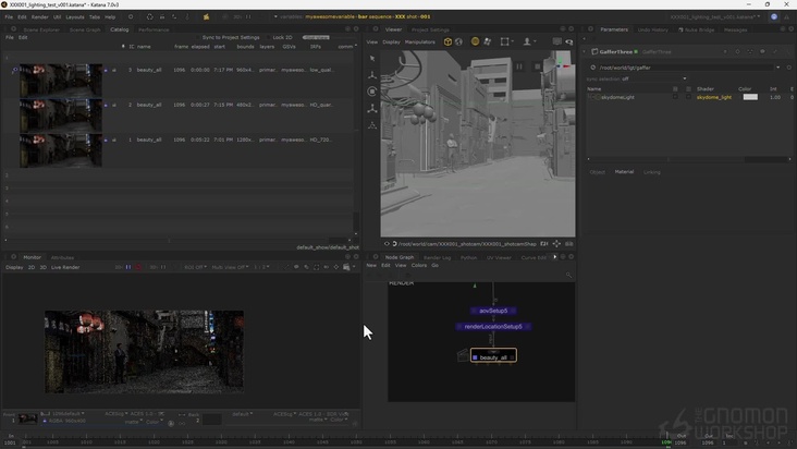 Lighting the Shot in Katana