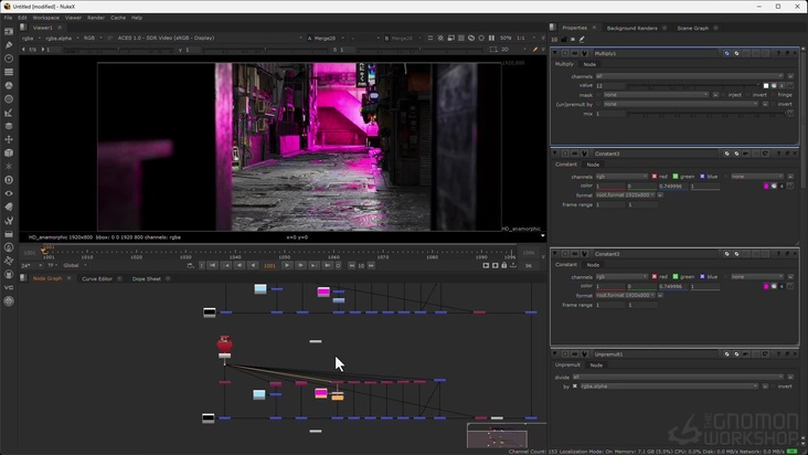 Building the Comp in Nuke: Continued