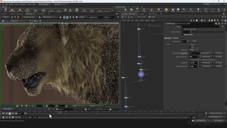 Mane Groom Detail: Part 2