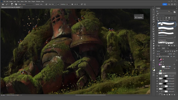 Refining in Photoshop: Part 2