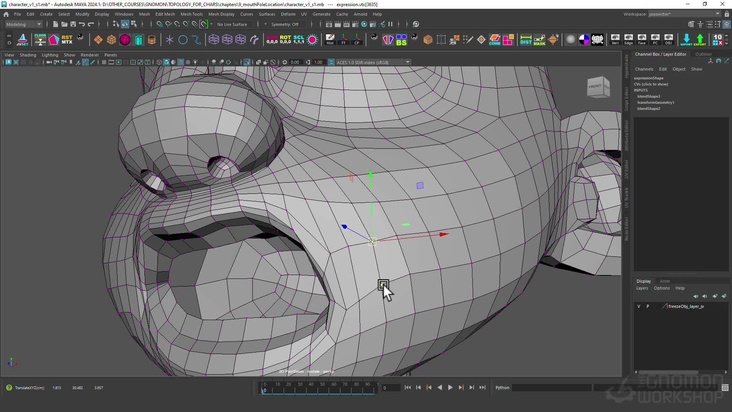 Mouth Pole Locations