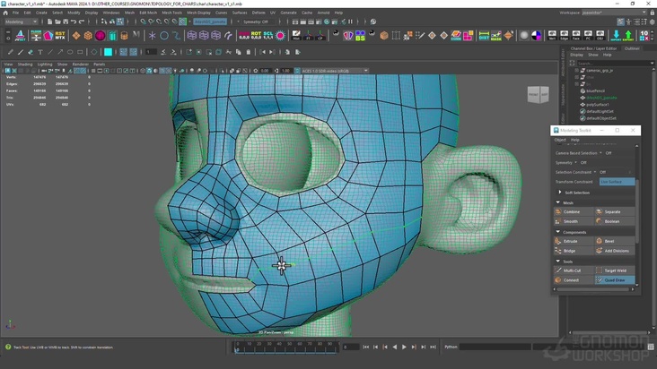 Main Tips for Retopology