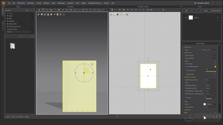 Marvelous Designer UI