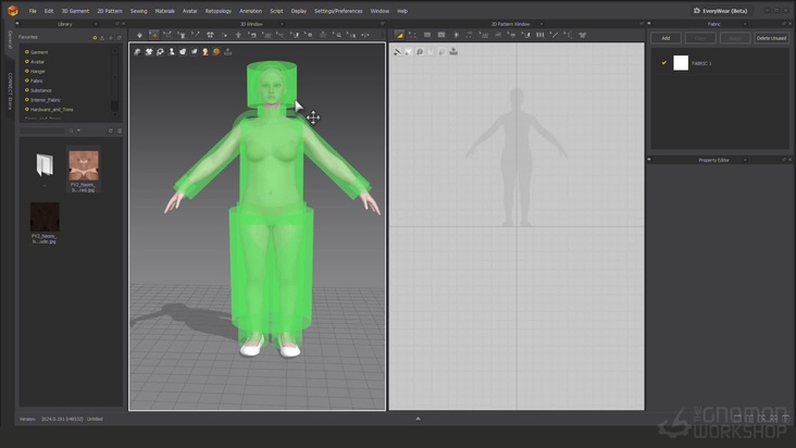 Using Avatars & Base Meshes in Marvelous Designer