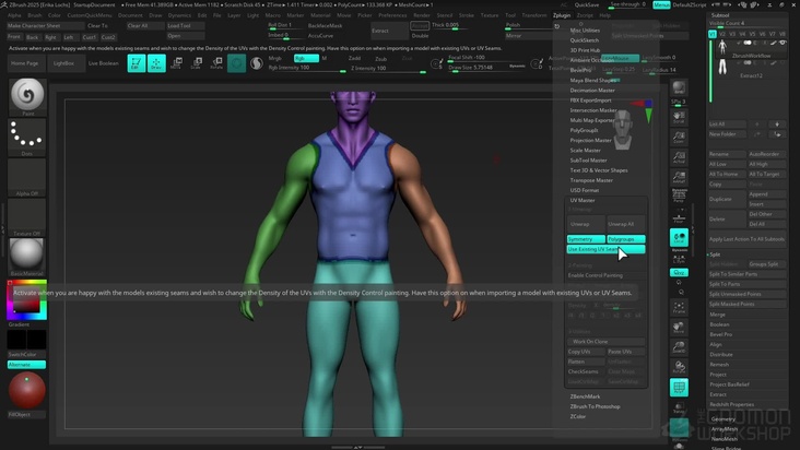 Using ZBrush for Patterns