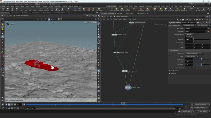 Finishing the Animation + Setting Up the Basic HeightField