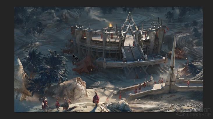 Final Painting Part 2: Photo-bashing, Painting & Polishing