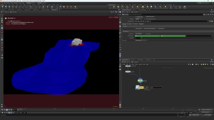 Procedural Extraction of Areas for Simulation