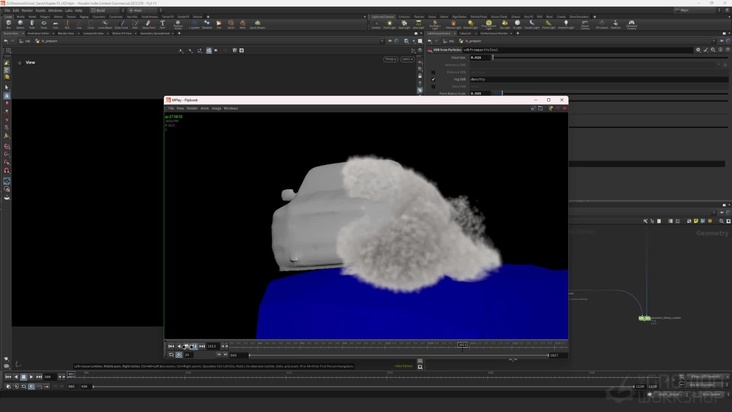 Turn Collisions into a Velocity Field Source
