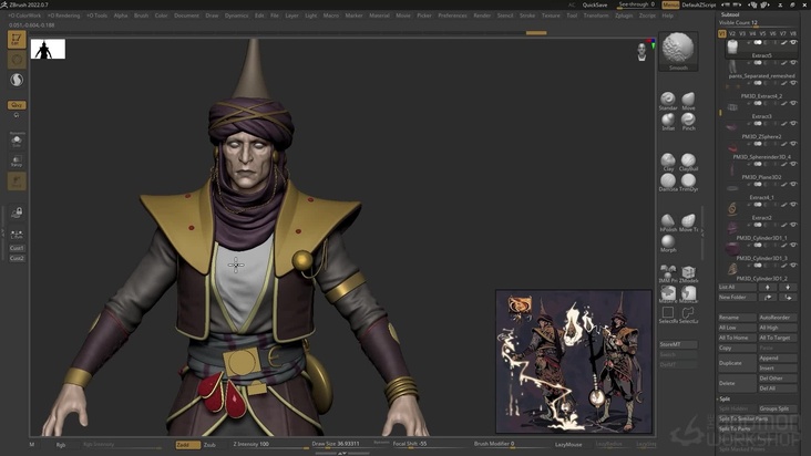 Blocking out the Costume: Part 2