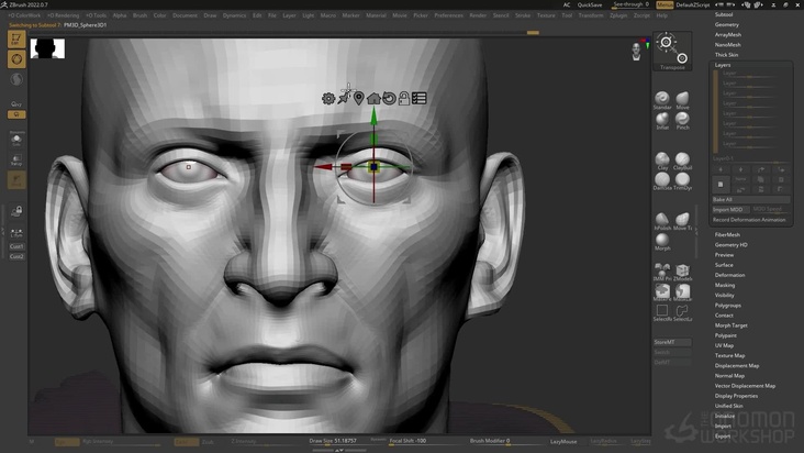 Adding Skin Detail to the Body & Face Using 3D Scans