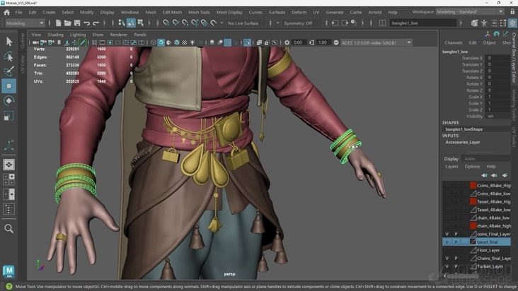 Making Chains, Coins & Tassels