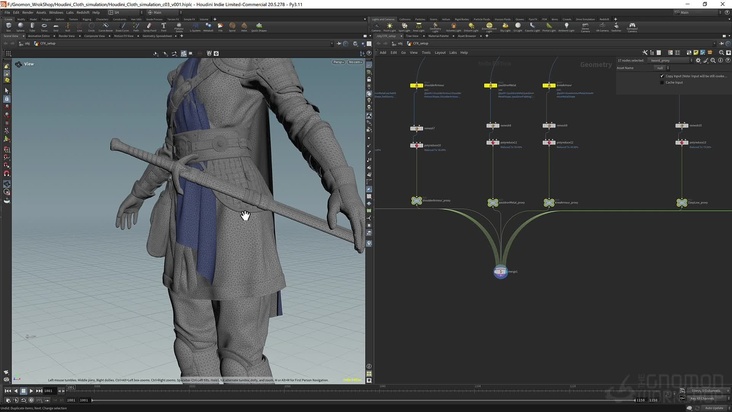 Remeshing the Cloth Proxies